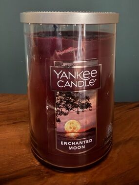 RETIRED Yankee Candle Enchanted Moon Tumbler Candle- Discontinued Fragrance
